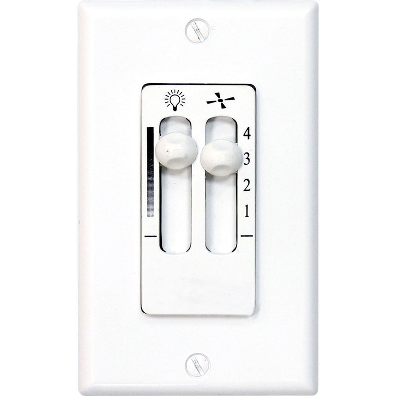 AirPro Fan Speed and Light Wall Control in White