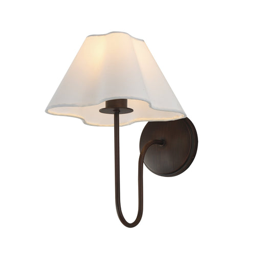 Saxon 1 Light Wall Sconce in Oil Rubbed Bronze