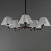 Saxon 5 Light Chandelier in Oil Rubbed Bronze