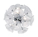 Fiori 3-Light Flush & Wall Mount in Polished Chrome - Lamps Expo