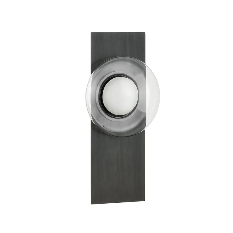 Pound Ridge Bath Sconce in Distressed Bronze