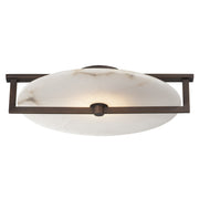 Quarry 12" LED Wall Sconce and Flush Mount in Dark Bronze