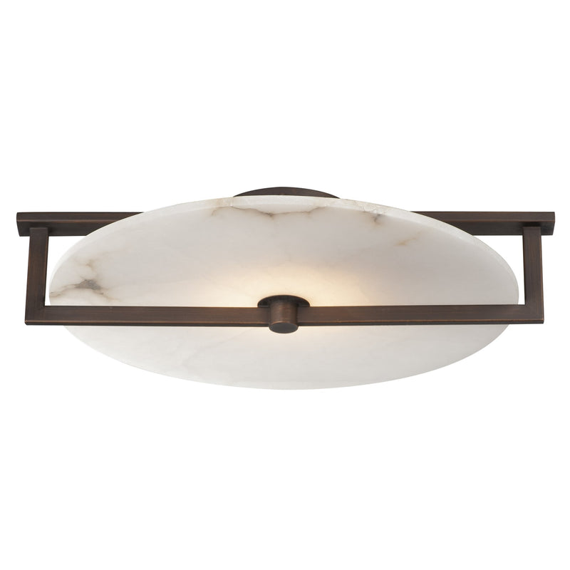 Quarry 12" LED Wall Sconce and Flush Mount in Dark Bronze