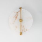 Quarry 12" LED Wall Sconce and Flush Mount in Natural Aged Brass