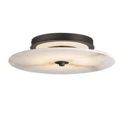 Quarry 15" LED Flush Mount in Dark Bronze
