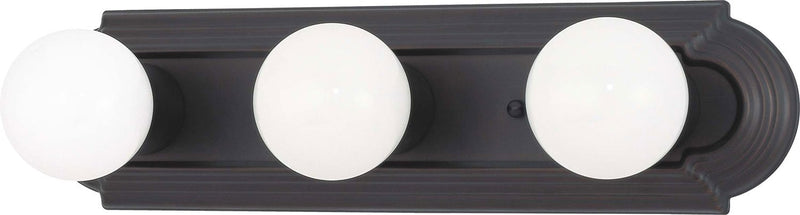 18" 3-Light Bath Vanity Light in Mahogany Bronze