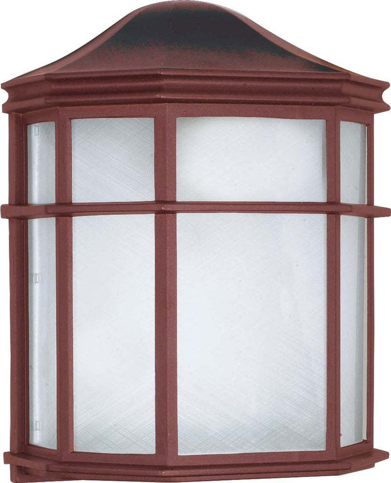 Cage Lantern Outdoor Wall Lantern in Old Bronze