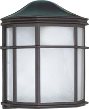 Cage Lantern Outdoor Wall Lantern in Textured Black