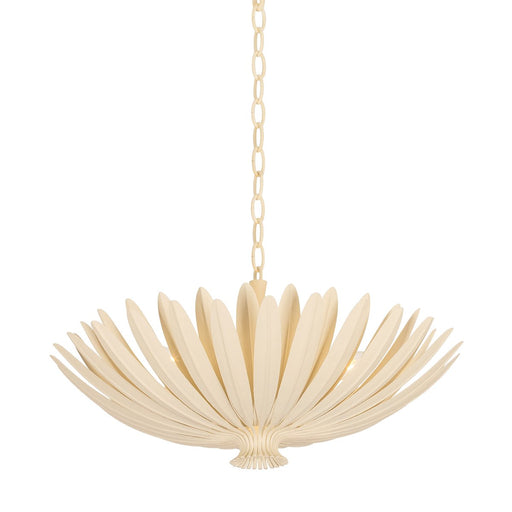 Whitfield 4-Light Chandelier in Cream Plaster