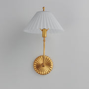 Kismet 1 Light Wall Sconce in Gold Leaf