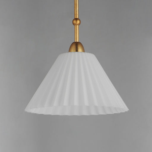 Kismet 1 Light Pendant in Gold Leaf