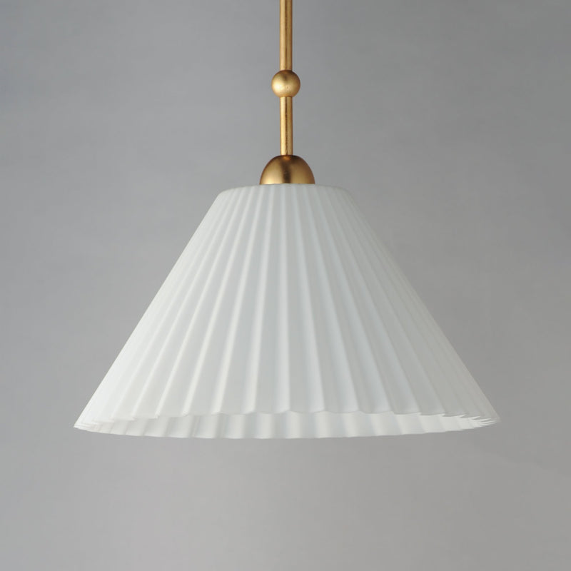 Kismet 20" Pendant in Gold Leaf