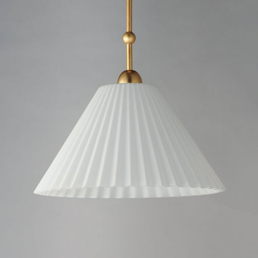 Kismet 20" Pendant in Gold Leaf