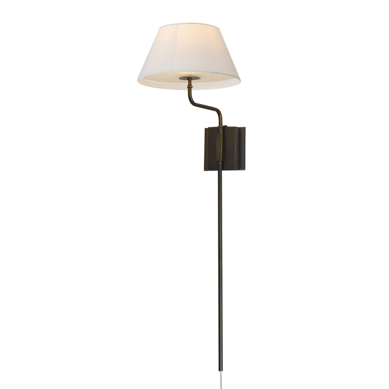 Dunbridge 1 Light Wall Sconce in Antique Bronze