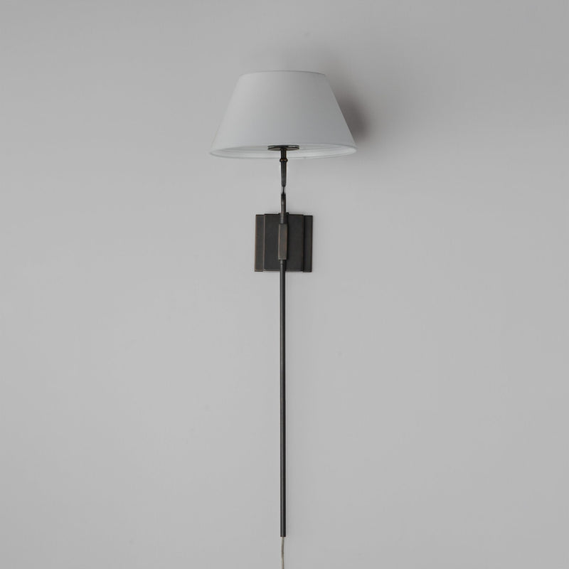 Dunbridge 1 Light Wall Sconce in Antique Bronze