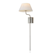 Dunbridge 1 Light Wall Sconce in Polished Nickel