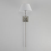 Dunbridge 1 Light Wall Sconce in Polished Nickel