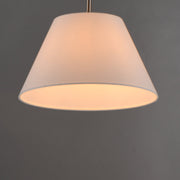 Dunbridge 14" Pendant in Polished Nickel