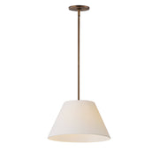 Dunbridge 14" Pendant in Weathered Brass
