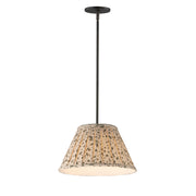 Dunbridge 14" Pendant in Antique Bronze