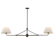 Dunbridge 2 Light Chandelier in Antique Bronze