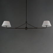 Dunbridge 2 Light Chandelier in Antique Bronze