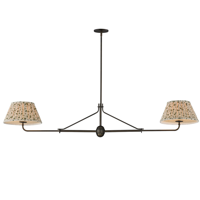 Dunbridge 2 Light Chandelier in Antique Bronze