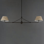 Dunbridge 2 Light Chandelier in Antique Bronze