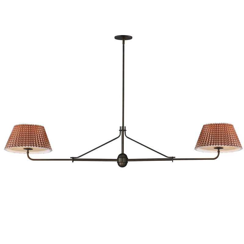 Dunbridge 2 Light Chandelier in Antique Bronze