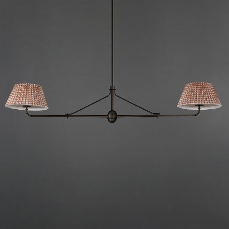 Dunbridge 2 Light Chandelier in Antique Bronze