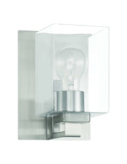 McClane 1 Light 5.5" Wall Sconce in Brushed Polished Nickel