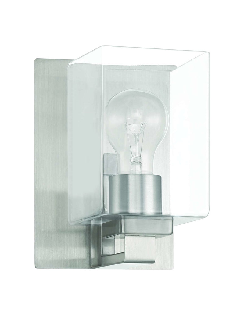 McClane 1 Light 5.5" Wall Sconce in Brushed Polished Nickel
