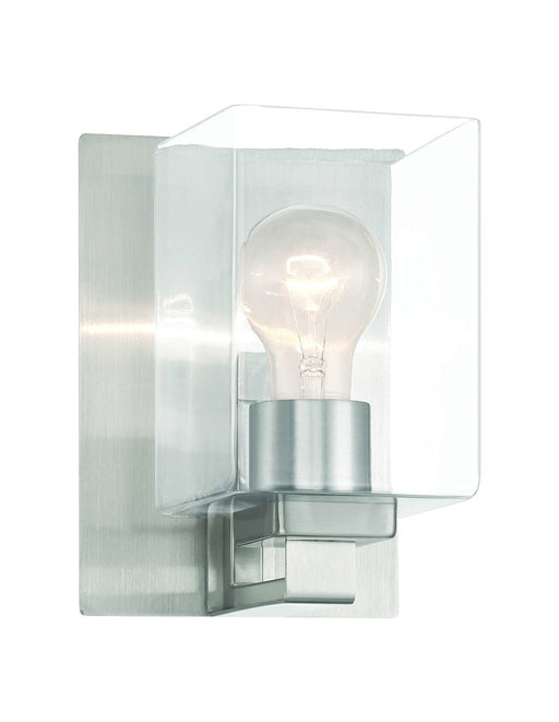 McClane 1 Light 5.5" Wall Sconce in Brushed Polished Nickel
