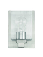 McClane 1 Light 5.5" Wall Sconce in Brushed Polished Nickel