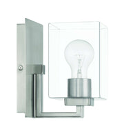 McClane 1 Light 5.5" Wall Sconce in Brushed Polished Nickel