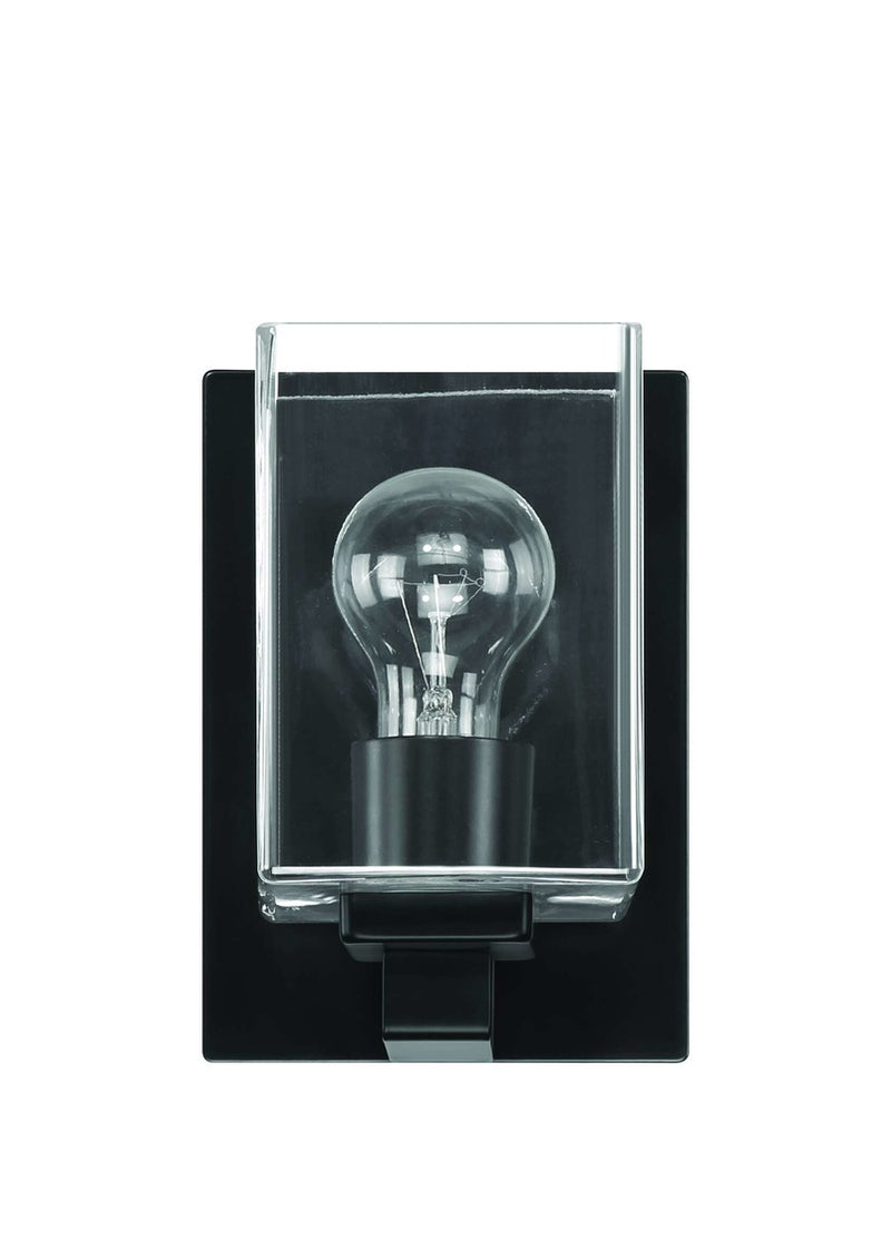 McClane 1 Light 5.5" Wall Sconce in Flat Black