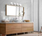 McClane 4 Light 32" Vanity in Brushed Polished Nickel
