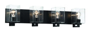 McClane 4 Light 32" Vanity in Flat Black