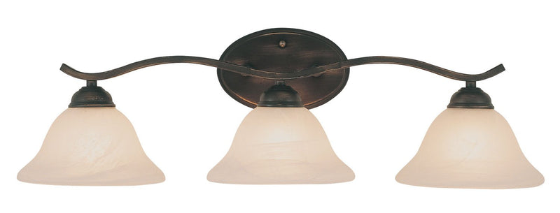Hollyslope 3-Light 26" Vanity Light in Rubbed Oil Bronze