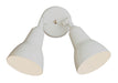 Mono 2-Light Wall Spotlight in White