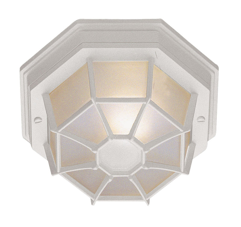 Benkert 9" Outdoor Flush Mount in White