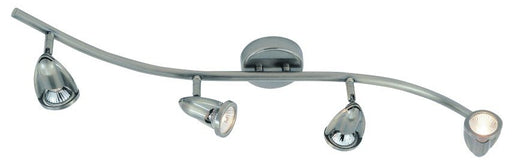 Stingray 4-Light 32.5" Semi-Flush Mount Track Light in Brushed Nickel