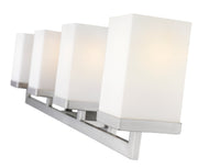 Tidal 4 Light 33.25" Vanity in Brushed Nickel