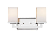Tidal 2 Light 13.25" Vanity in Chrome