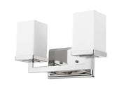 Tidal 2 Light 13.25" Vanity in Chrome