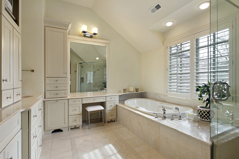 Tidal 2 Light 13.25" Vanity in Chrome in a room setting