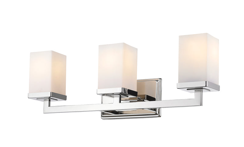 Tidal 3 Light 23.25" Vanity in Chrome