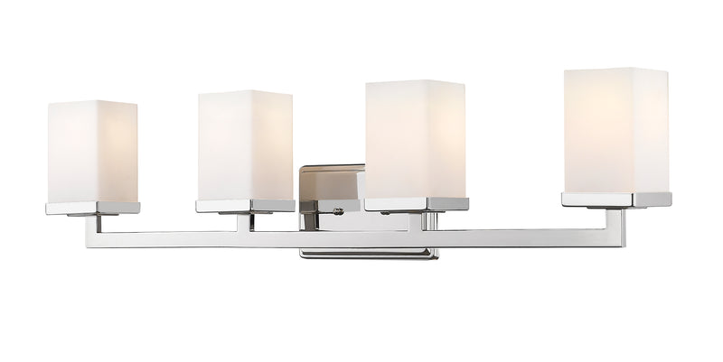 Tidal 4 Light 33.25" Vanity in Chrome