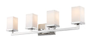 Tidal 4 Light 33.25" Vanity in Chrome