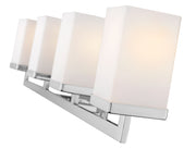 Tidal 4 Light 33.25" Vanity in Chrome